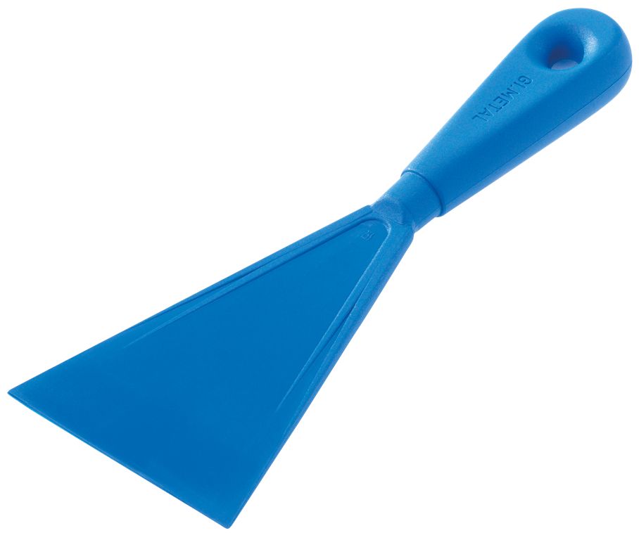 Argheri Gi.Metal 10cm / 4in Triangular Non-Scratch Spatula front view