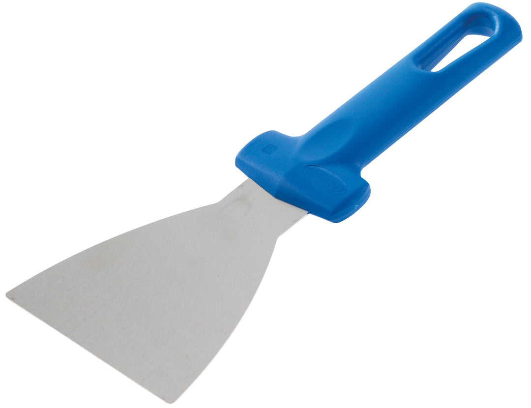 Argheri Gi.Metal 10cm / 4in Triangular Stainless Steel Spatula front view