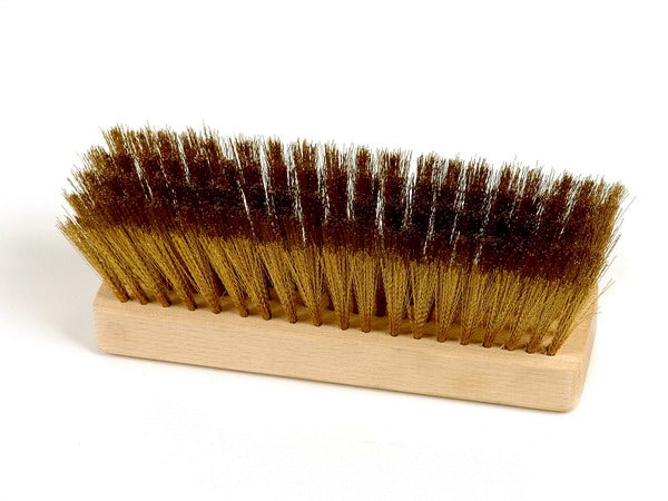 Argheri Gi.Metal 6cm / 2in Replacement Rectangular Brass Bristle Brush Head front view