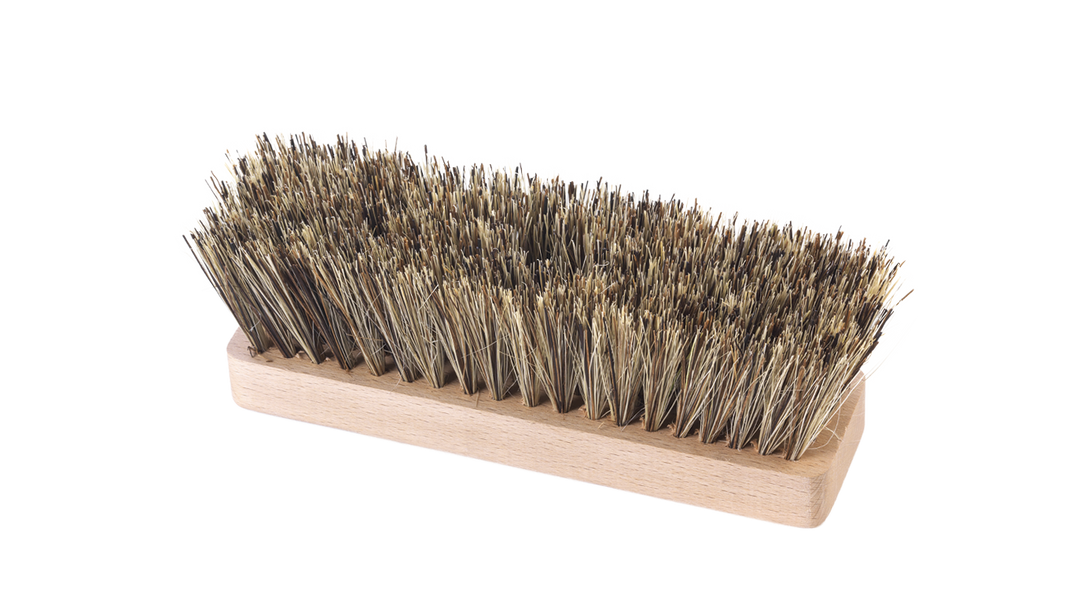 Argheri Gi.Metal 6cm / 2in Replacement Rectangular Natural Bristle Brush Head front view